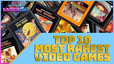 Top 10 Most Rarest Video Games