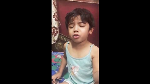 Innocent kid crying while study mathematic