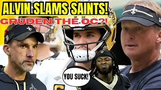 Alvin Kamara CRUSHES Saints Offense after loss to Bucs! Is Jon Gruden a OC option?