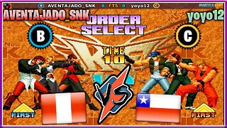 The King of Fighters '96 (AVENTAJADO_SNK Vs. yoyo12) [Peru Vs. Chile]