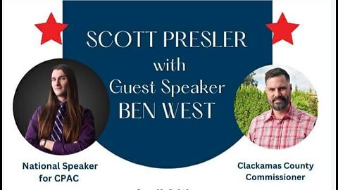 Scott Presler & Ben West /Multnomah County Republican Party #live #portland #oregon