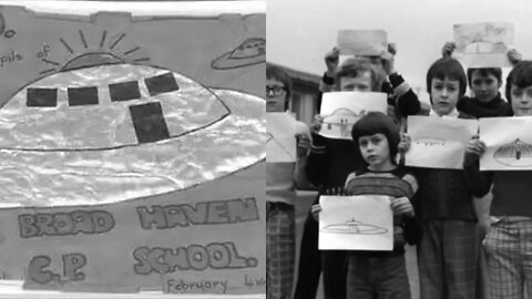 School kids on witnessing a landed UFO at their school in Broad Haven, Wales, 1977