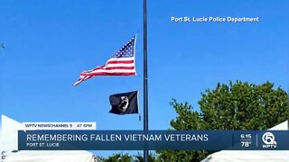Fallen Vietnam veterans remembered in Port St. Lucie