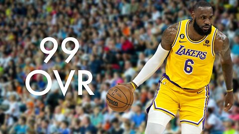 Can a 99 overall LeBron James carry the Lakers to a Championship?!