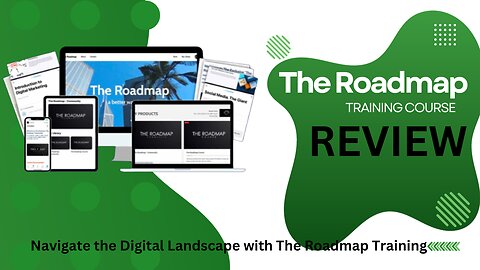 Navigate the Digital Landscape with The Roadmap Training "Demo Video"