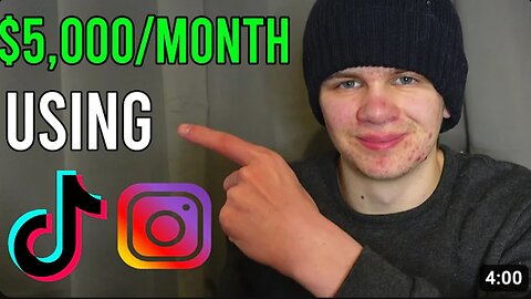 How You Can Make $5,000/ Month With Affiliate Marketing On TikTok & Instagram