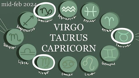 EARTH SIGNS 🪨 Virgo / Taurus / Capricorn 🃏🎴🀄️ Mid-February 2024