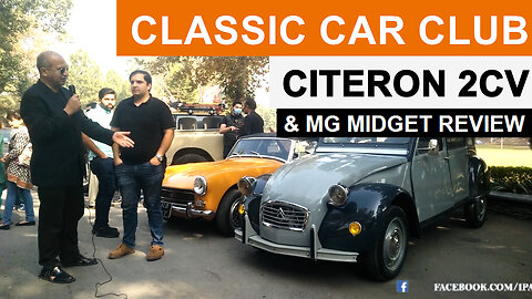 Vintage & Classic Car Club - MG Midget 1971 | Citroën 2CV 1981.