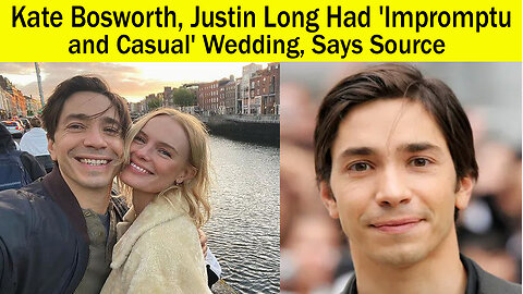 Kate Bosworth, Justin Long Had 'Impromptu and Casual' Wedding, Says Source
