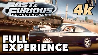 [4k] Fast & Furious: Supercharged - Universal Studios Florida | BEST VERSION