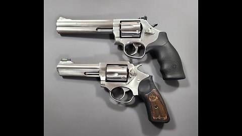 Ruger SP101 and Smith & Wesson 686 Magnum Power!