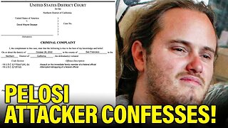 BREAKING: DOJ BRINGS FEDERAL CHARGES AGAINST PELOSI ATTACKER WHICH INCLUDES AFFIDAVIT OF CONFESSION