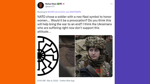 NATO Deletes Post Containing NAZI Symbols