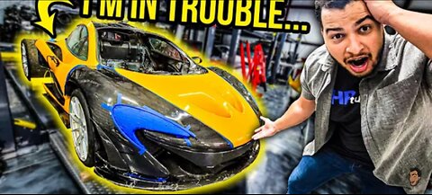 Rebuilding A Flooded $2,000,000 McLaren P1 | #McLarenP1Restoration #FloodedMcLaren