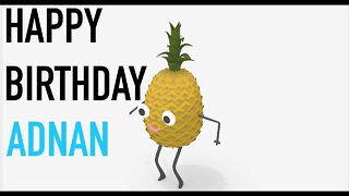 Happy Birthday ADNAN! - PINEAPPLE Birthday Song