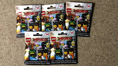 Giveaway - Lego Ninjago Minifigure packs - NOW CLOSED!