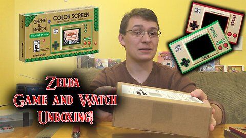 The Legend of Zelda Game and Watch Unboxing and Impressions!
