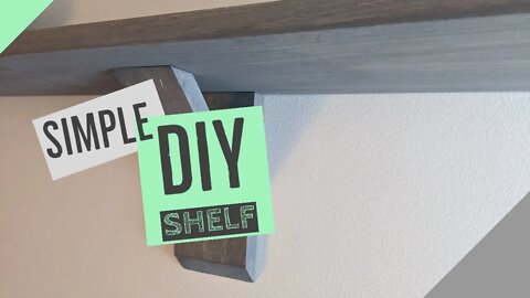 Simple DIY SHELF ||SUPER AFFORDABLE||