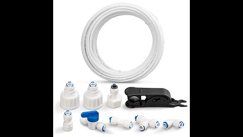 YZM Reducing Straight Union 38" to 14" Quick Connector fittings RO Water Filters set of 10