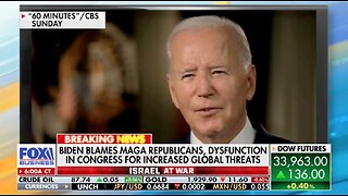 Biden Blames MAGA Republicans, Dysfunction in Congress For Increased Global Threats