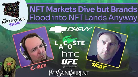 12 Brands Make Moves in NFT Lands, Plus Latest NFT Market Data Breakdown