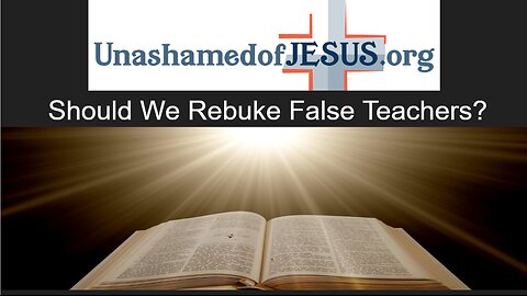 Should We Call Out False Teachers? Biblical Response to Liberal Theology