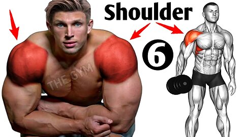 6 Effective Shoulder Exercises To build 3D Bigger Shoulders