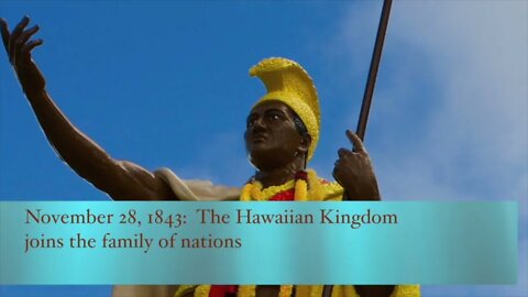 Dr Keanu Sai: La Ku'oko'a Hawaiian Independence Day