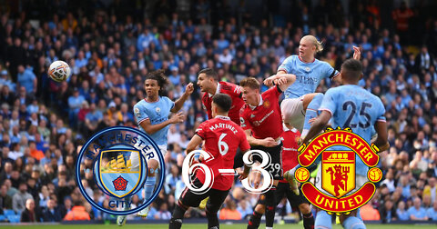 Manchester City vs Manchester United 6 - 3 | Extended Highlights 2022/2023