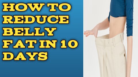 How to reduce belly" fat " Instant