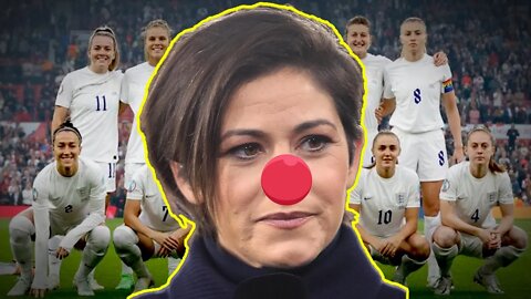 WOKE BBC commentator SLAMS female football team at Women's Euro 2022 for being TOO WHITE!