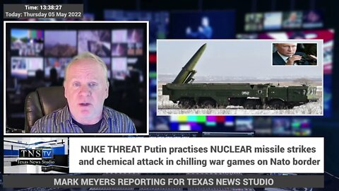 Putin practises NUCLEAR missile strikes /chemical attack in chilling war games on Nato border