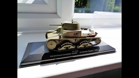 Italian Carro Armato 1/72 M13/40 Medium Tank 1942 El Alamein Featuring Campbell The Toast