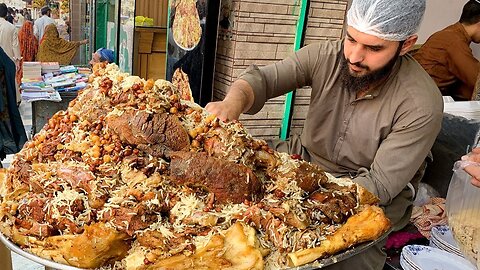 Peshawari Kabuli Pulao | Afghani Zaiqa Chawal| Street Food Peshawar