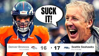 Russell Wilson Gets EMBARRASSED By Seahawks In Return To Seattle! | BOOED By Fans, Broncos Lose!