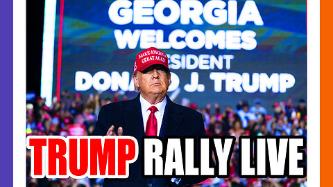 🔴LIVE: Trump Rally Live In Rome Georgia 🟠⚪🟣