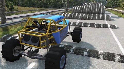 Car vs Speed Bumps (Breakers) | 28 | BeamNG | Crash Cars Games 2022