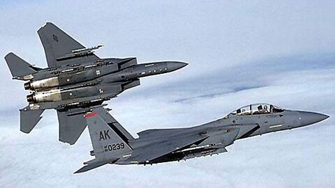 U.S. Air Force F-15E Strike Eagles • NATO Enhanced Air Policing Mission from Estonia Feb 3 2022