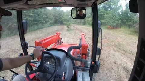 Home made Disc-Chisel Plow in Action! Kioti RX7320 & 53 acre land project! PART 1 of 2