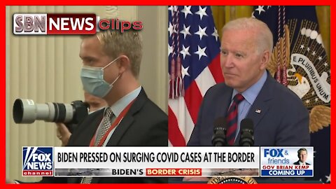 Biden Pressed on Surging Covid Cases From Migrants at Border - 2880