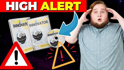 Solar Innovator ((⛔️⚠️HIGH ALERT!!⛔️⚠️)) Solar Innovator Reviews - Solar Innovator Review