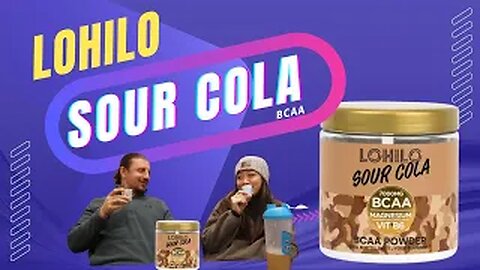 Lohila BCAA Sour Cola Review & Taste Test