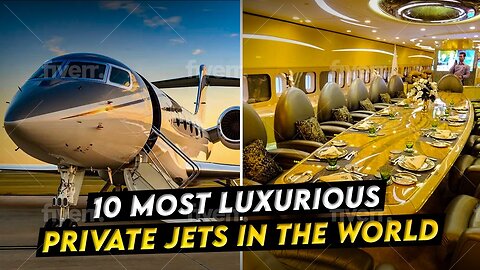 10 Of The Most Luxurious Private Jets In The World That Will Make Your Jaw Drop!