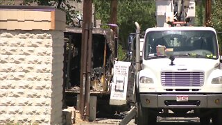 Denver firefighters find body inside RV after fire