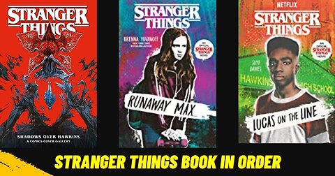 Stranger Things Book In Order | Graphic Novel | Comics 2023
