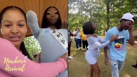 Tommie Lee's Daughter Samaria Attends Tyshon & Nay's Emotional Gender Reveal! 👶🏽