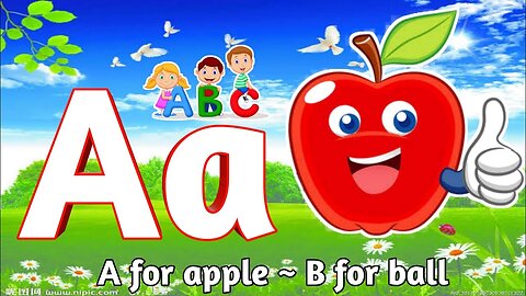 English alphabet | ABCD | learning abc | English vocabulary | A for Apple| abc song| rhymes| Toodles