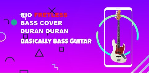 Rio Bass Cover Fretless - Duran Duran - BBG003