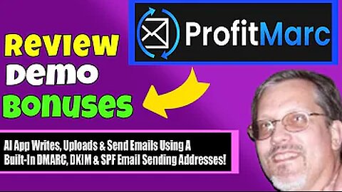 ProfitMarc Review + 4 Bonuses To Make It Work FASTER!