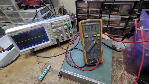 Oscillating Ground Current flow via amplitude biasing.